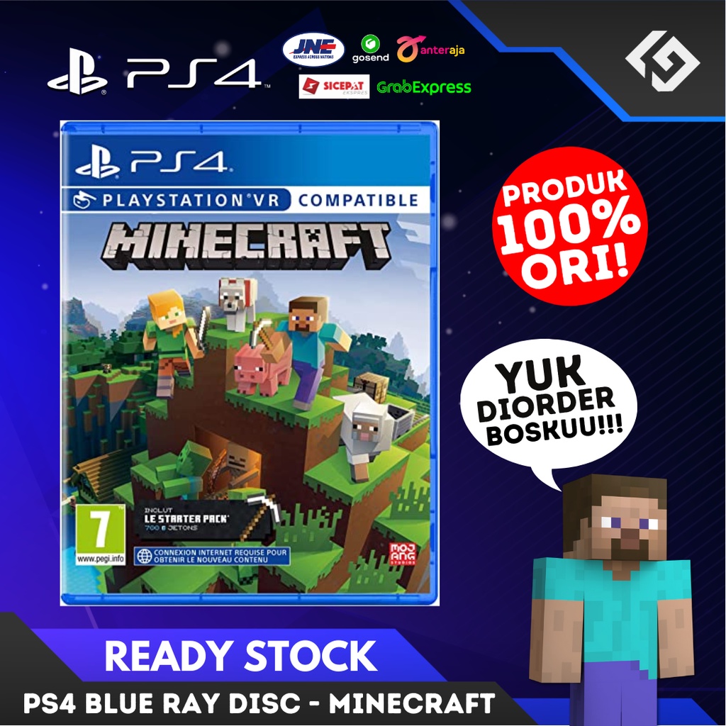 Kaset PS4 Minecraft / BD PS 4 Minecraft