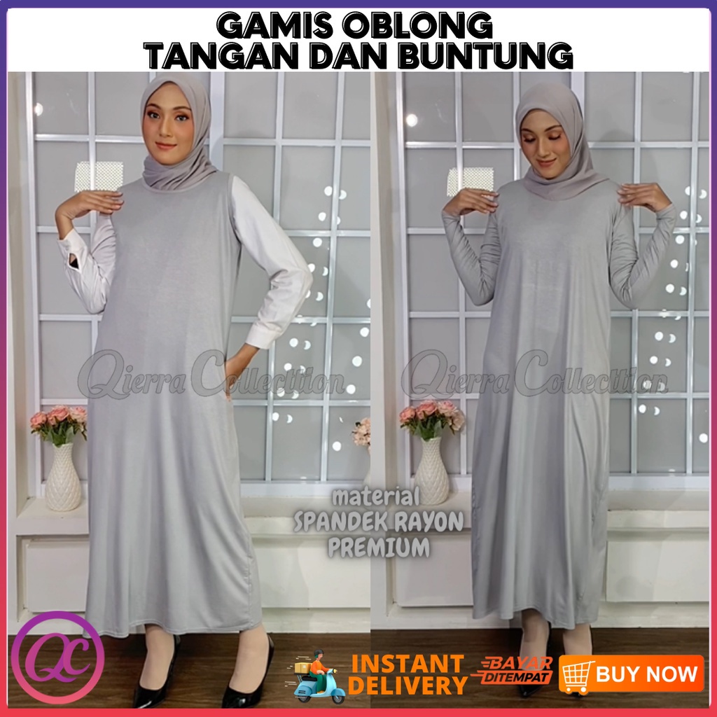 Baju Gamis Wanita , cewek model span, panjang, dalaman perempuan kerah tinggiturtleneck dan kerah bu