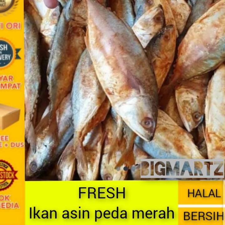 

➦ Ikan asin peda merah fresh super 1kg ❊