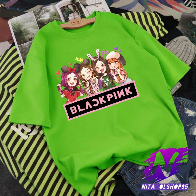 baju anak kaos anak blackpink