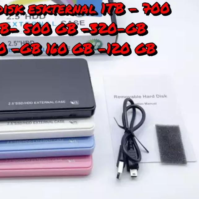 ▲ PROMO Hardisk Eksternal 500 GB 160 GB  250 GB  320 G11B 80 GB 1TB ♙