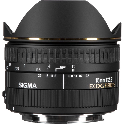 Sigma For Canon 15mm F/2.8 EX DG Diagonal Fisheye