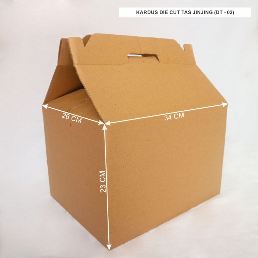 

(10pcs)kardus jinjing die cut dus parcel hampers box kotak kemasan packaging hantaran ukuran 34x26.5x23.5cm