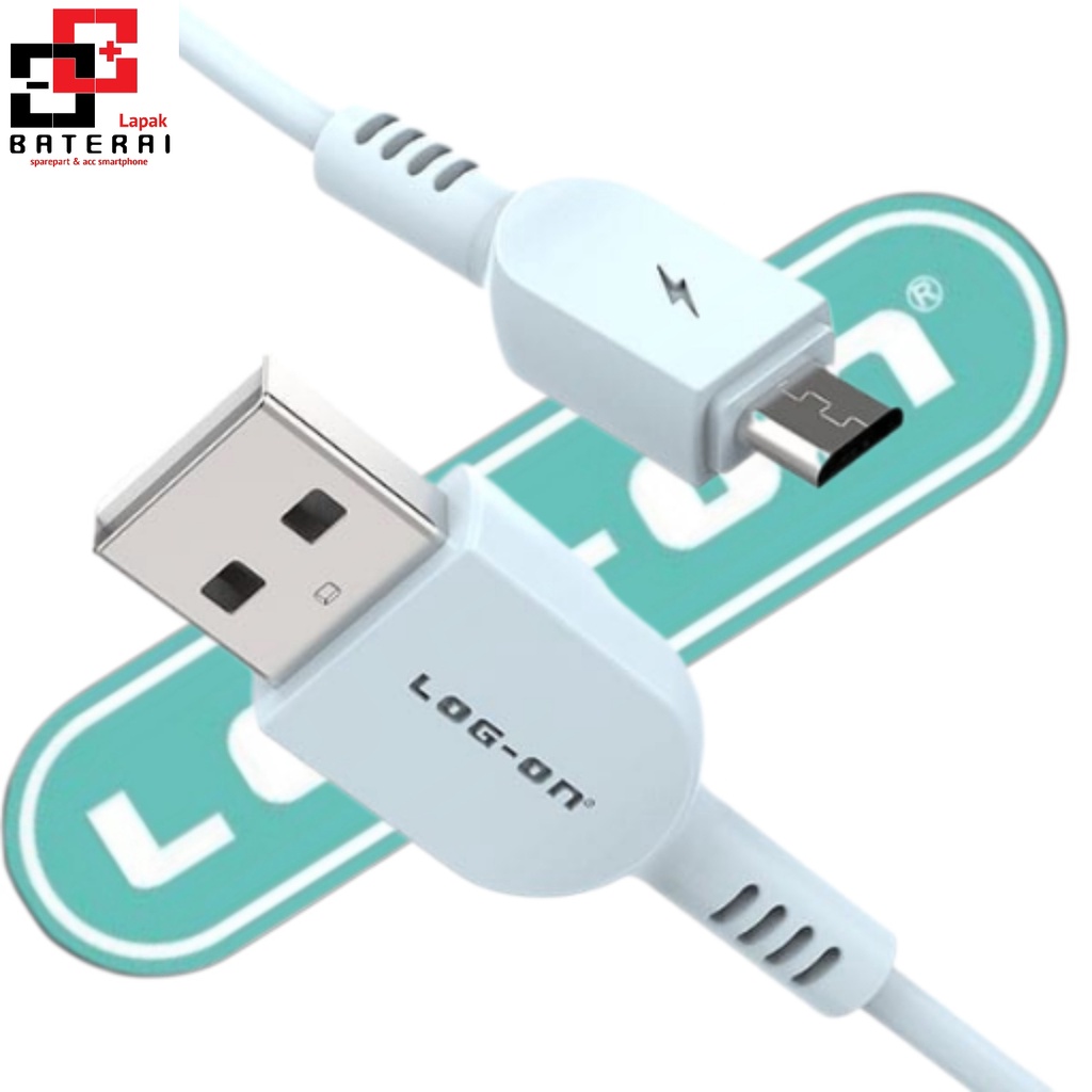 LOG - ON CB68 Capi Kabel Data Micro Usb 2.1A Fast Charging / Quick Charger 3.0 / Kabel Charger Casan