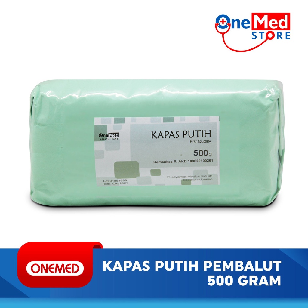 Kapas Putih Pembalut OneMed 500gram