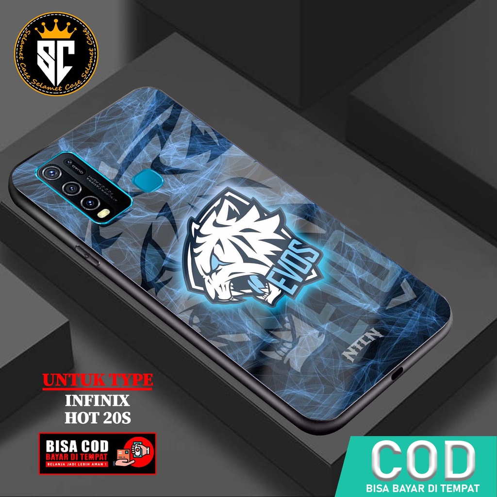 Case Infinix Hot 20S [EVOS] Casing hardcase 2D Glossy - Pelindung hp Terbaru Paling Laris