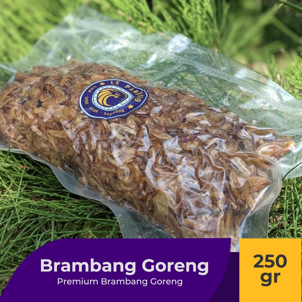 

Premium Brambang Goreng Murni Tanpa Tepung Fried Shallots