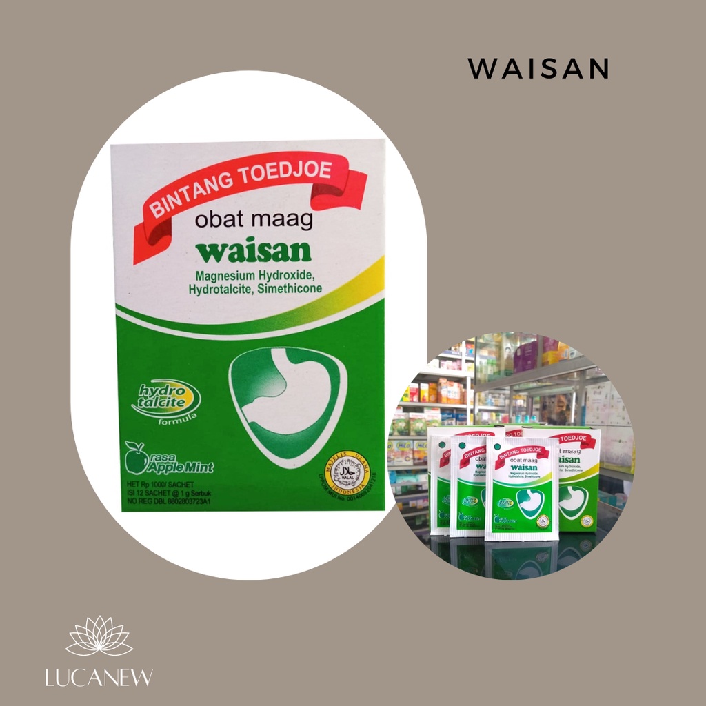 WAISAN OBAT MAAG BINTANG TOEDJOE/WAISAN OBAT MAAG.