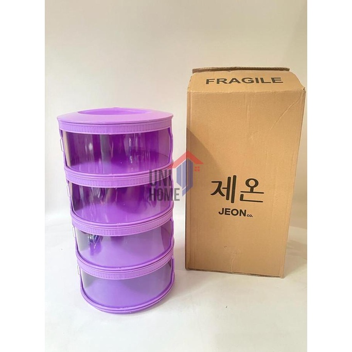 Tudung Saji 4 Susun Penutup Makanan Tahan Panas Tutup Makanan Susun