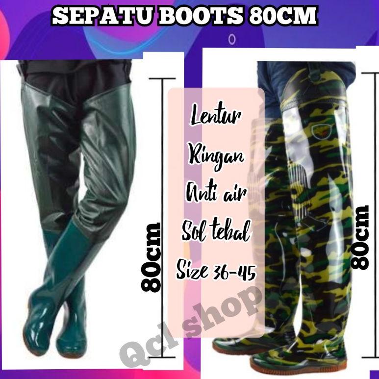 SALE BOOT SAWAH/ BOOT PETANI/ SEPATU PETANI PANJANG/ BOOT PETANI PANJANG (80cm)