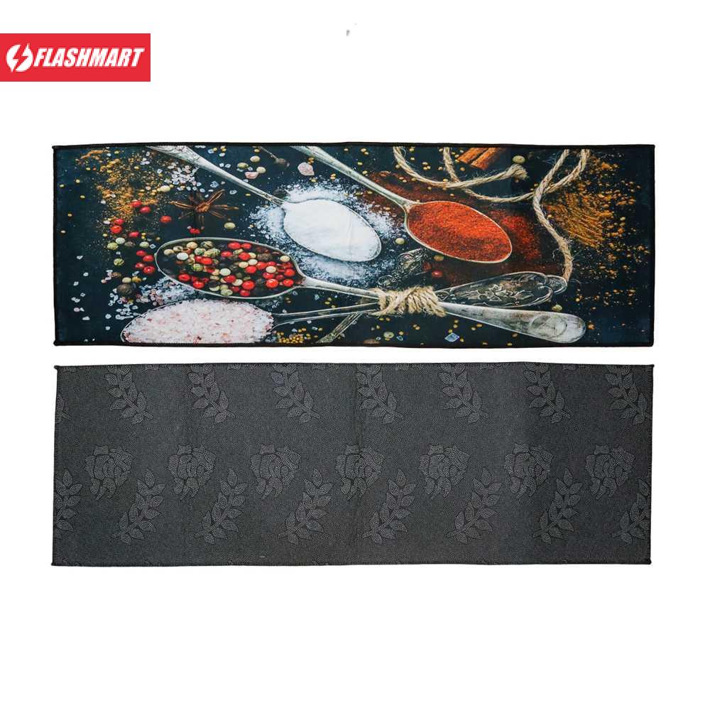 Flashmart Keset Dapur Anti-slip Kitchen Rug 40x120cm - A014