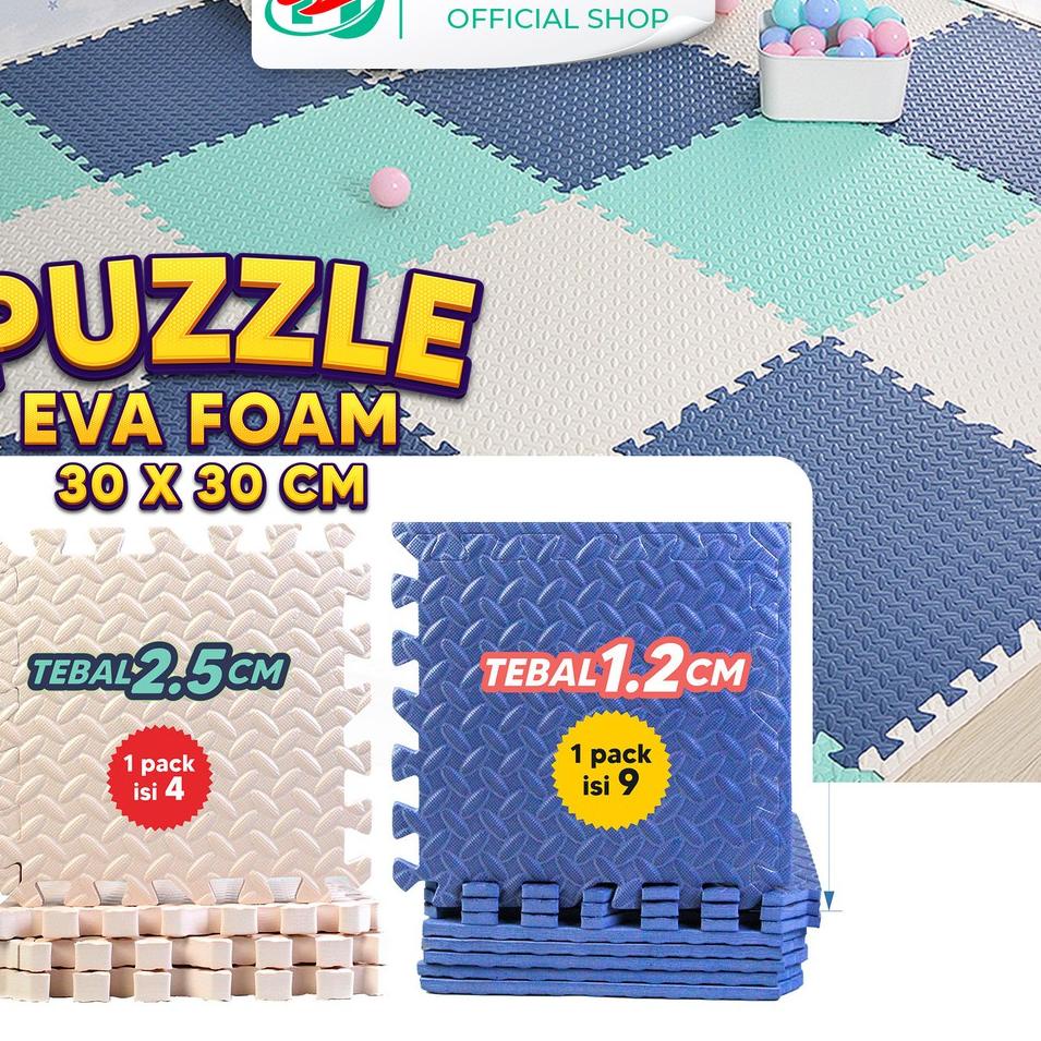 Ready Hongzhuo Karpet Puzzle Lantai Anak Puzzle Karpet Lantai Ketebalan 12mm & 25mm