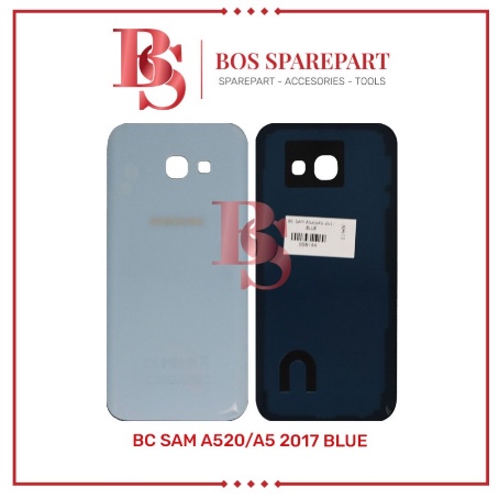 TUTUP BELAKANG SAMSUNG A520 / A5 2017 BLUE / BACK DOOR / BACK COVER