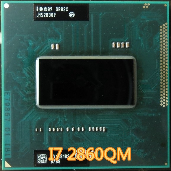 Prosesor Laptop Intel Core i7-2860QM SR02X 2.50GHz Socket G2 rPGA988B