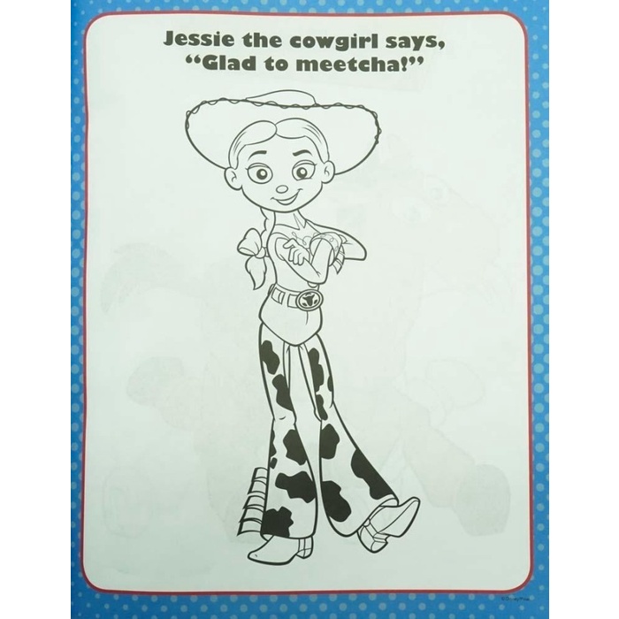 

Toy Story Copy Colouring Buku Mewarnai Anak