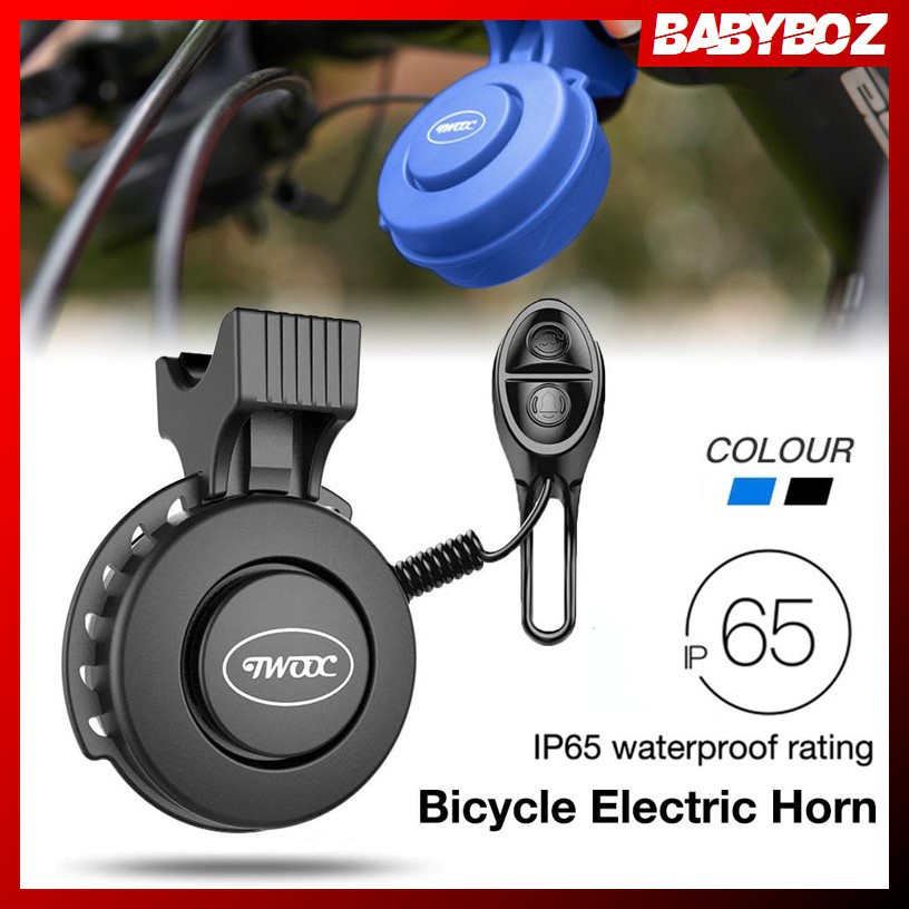 Terompet Clakson Bersepeda Electrik USB Charger Cas Ces Bike Ringing Bel Sepeda Electric Rechargerab