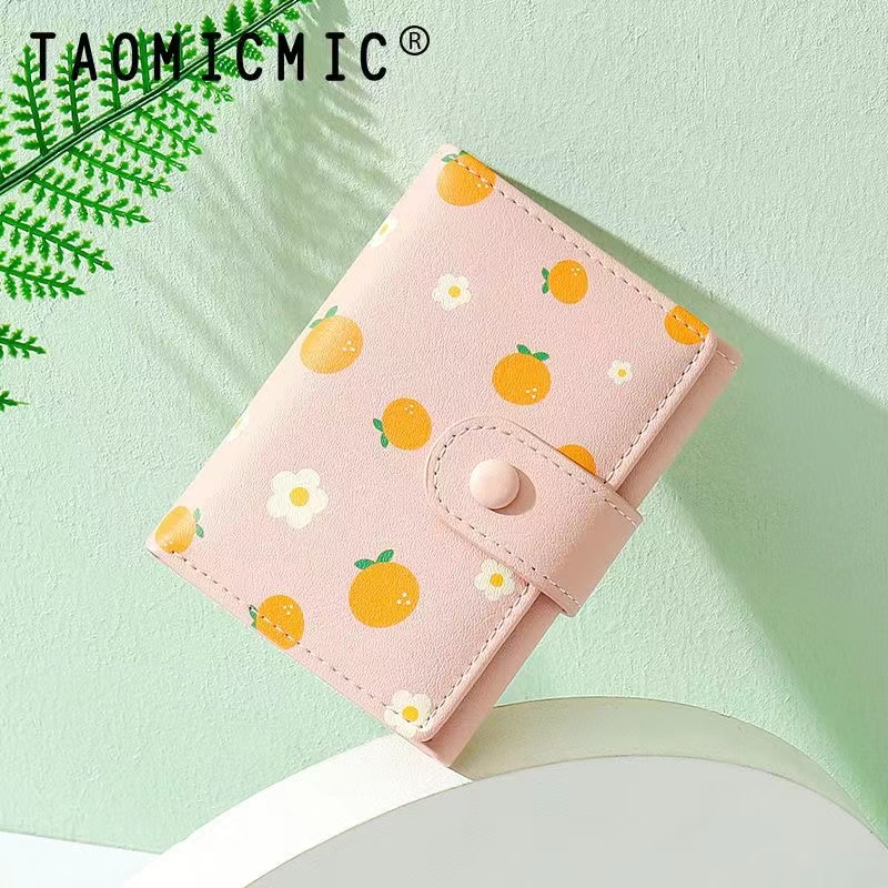 TASBLUE Dompet Lipat Mini Wanita D249 Pola Dompet Wanita Fashion Dompet Wanita Lucu Impor Dompet Wanita Fashion Dompet Koin Mini