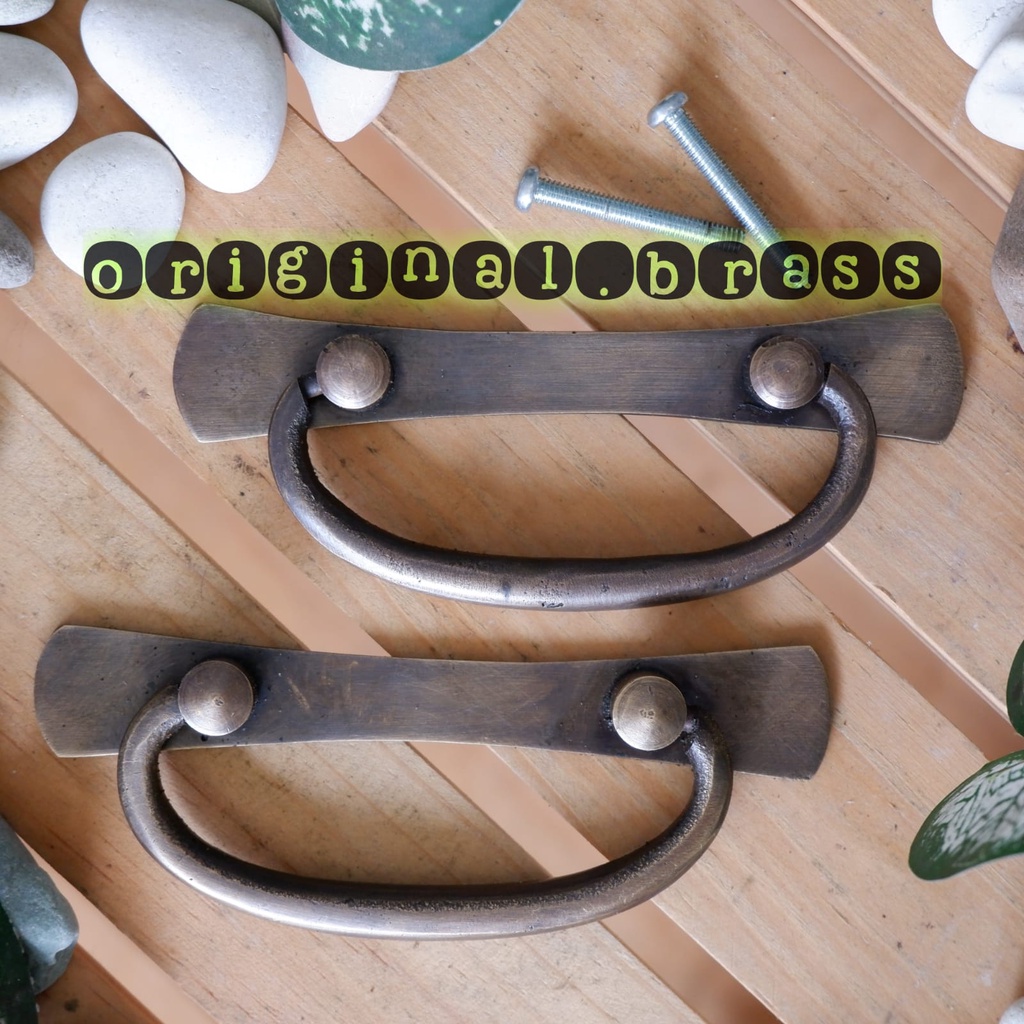 HANDLE KUNINGAN TARIKAN LACI MINIMALIS GAGANG PINTU LEMARI TARIKAN JENDELA