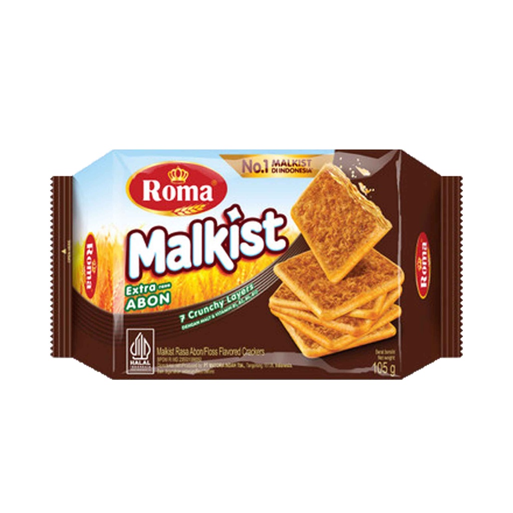 ROMA MALKIST 3 VARIAN RASA / BISKUIT MALKIST/ CRACKERS