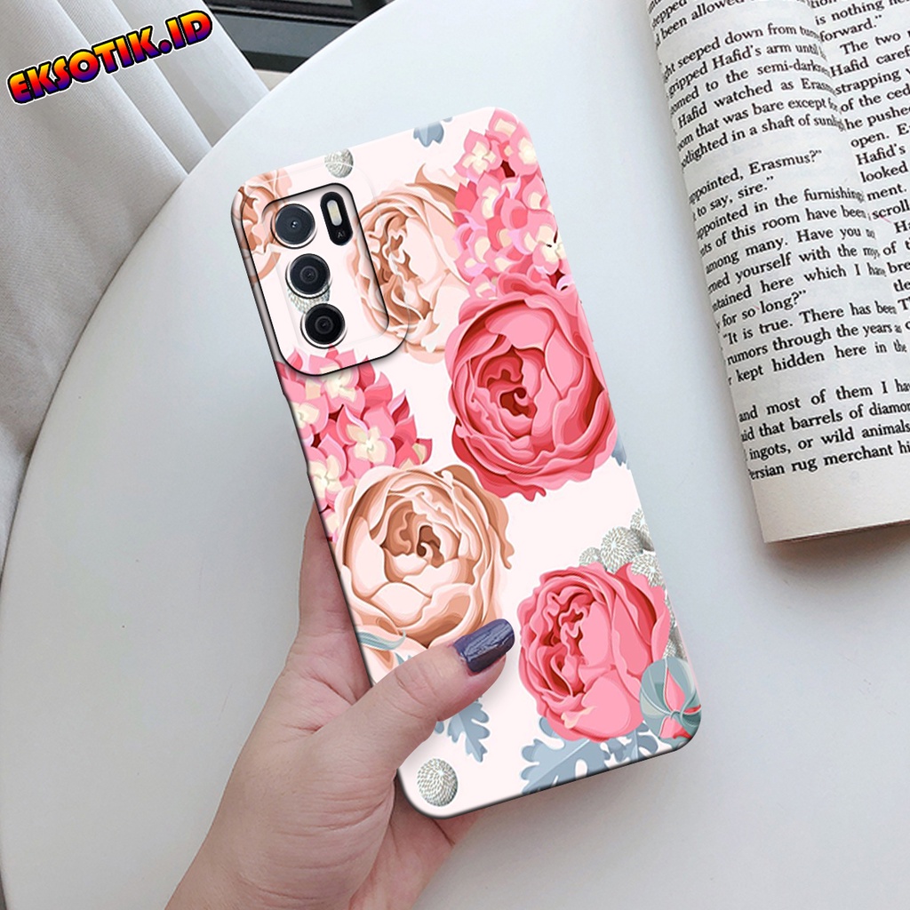Case OPPO A16 - Eksotik.id - Casing OPPO A16 - Case BUNGA - Skin Handphone - Silikon OPPO A16 - Cassing Hp - Hardcase - Softcase OPPO A16 - Mika Hp - Cover Hp - Kesing OPPO A16