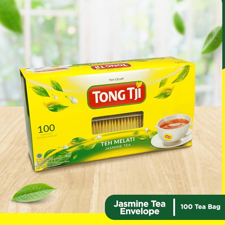 

Free Ongkir/ Tong Tji Jasmine Tea Teh Celup Dgn Amplop 1 pack (2 gr x 100 teabags)