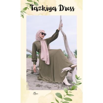 PROMO TAZKIYA DRESS/DRESS PESTA/DRESS KONDANGAN/GAMIS LEBARAN Murah
