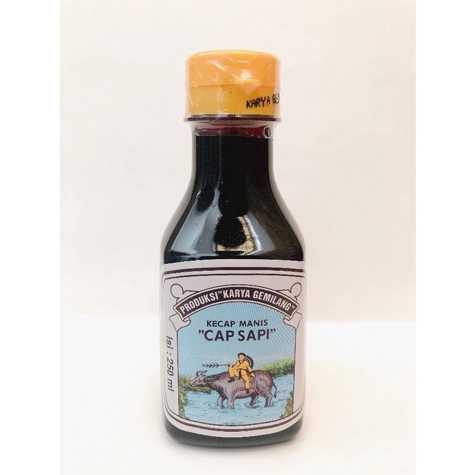 

Kecap Manis Cap Sapi Karya Gemilang 250ml