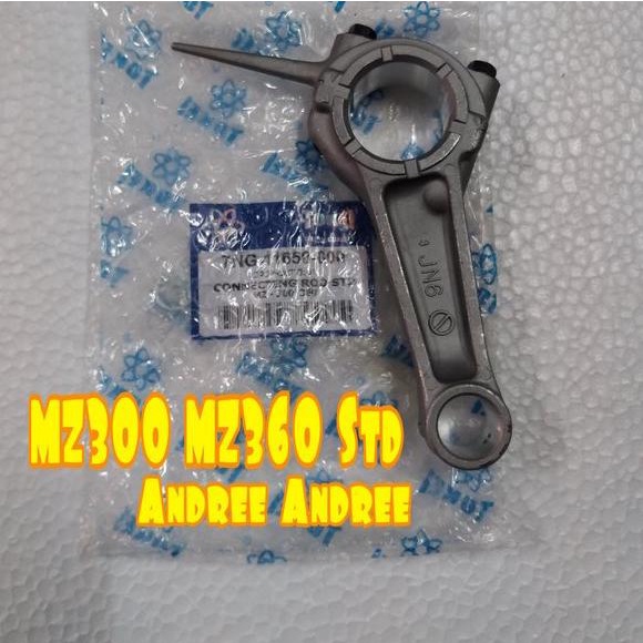 MZ300 MZ360 size Std Connecting Rod Conrod - Stang Seher Piston Yamaha MZ-300 MZ-360 MZ 300 360 - 0.