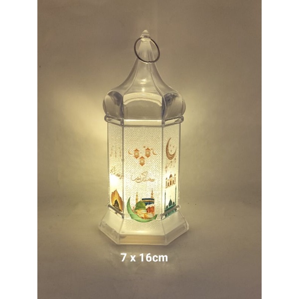 Lampu dekor LED lampu dekor mini lentera lebaran