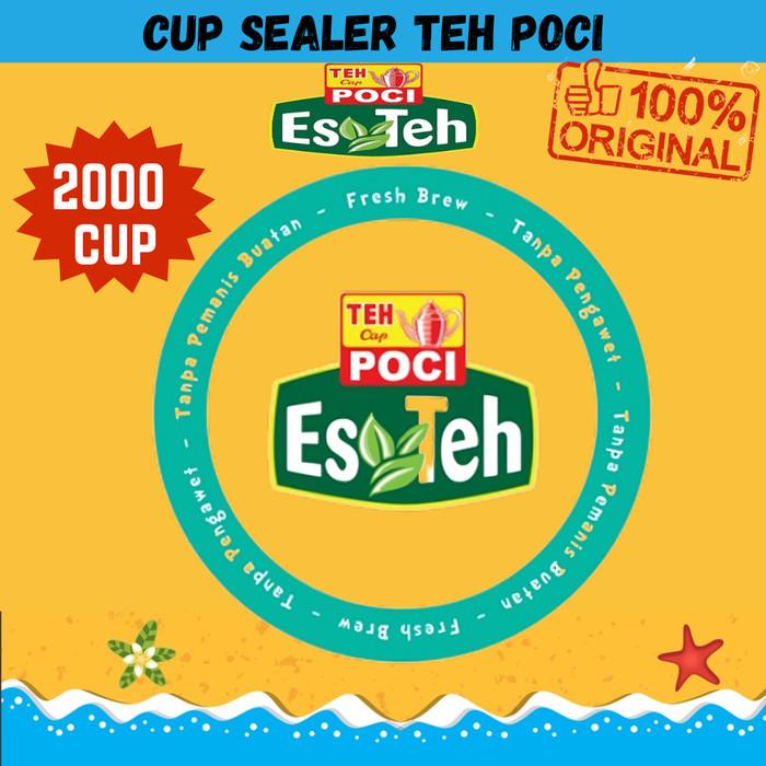 Cup Sealer Plastik Es Teh Poci Original / Sealer Plastik Teh Cap Poci