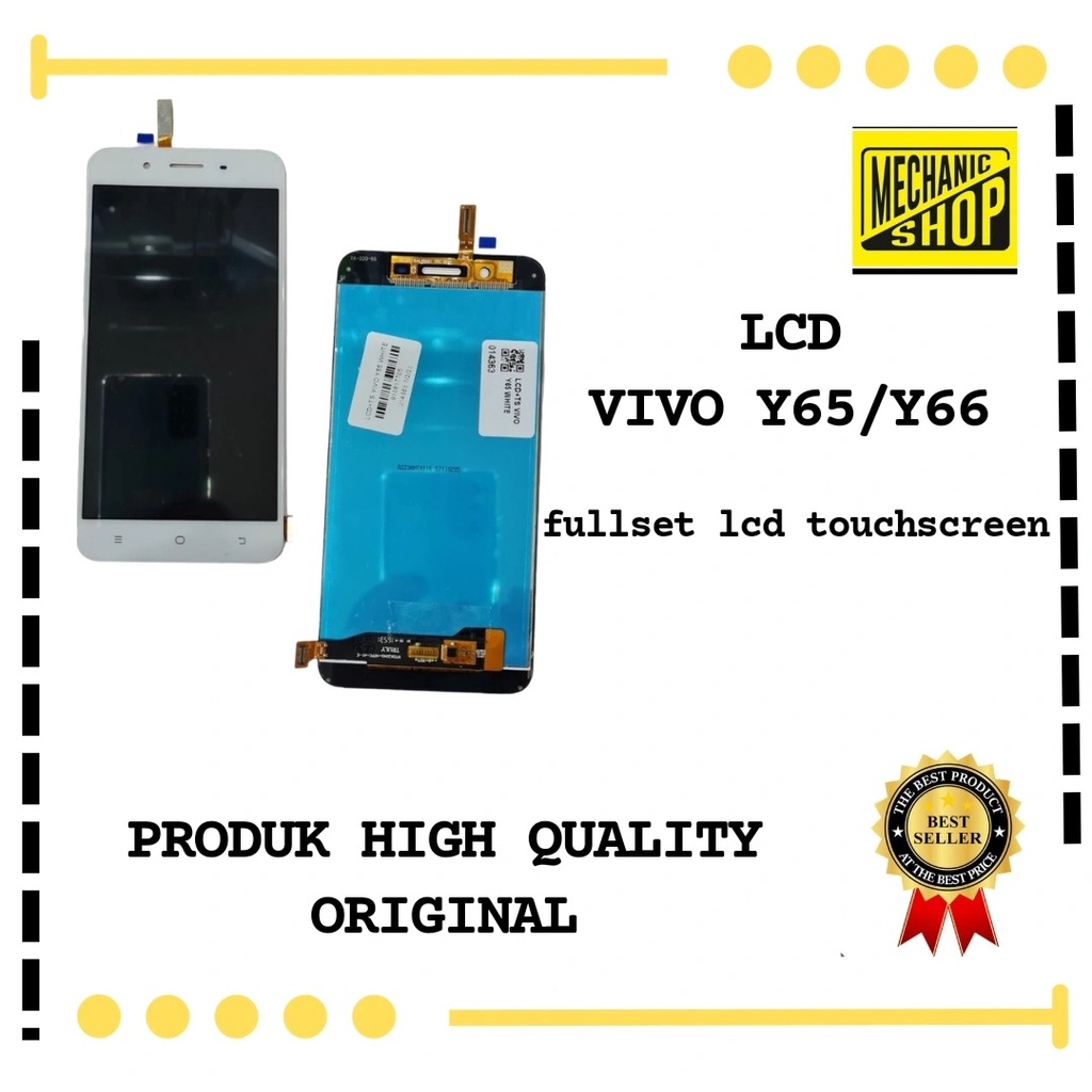 LCD VIVO Y65 / VIVO 1719 FULLSET WHITE