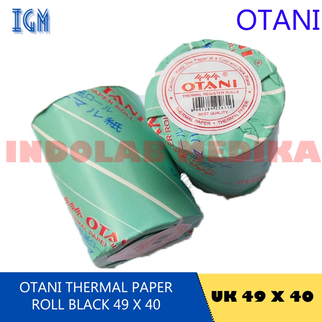 OTANI THERMAL PAPER ROLL BLACK 49 X 40