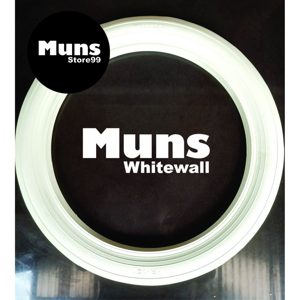 WHEELER Lis Ban Mobil White Wall Ban Mobil Velg Ring 15 Original