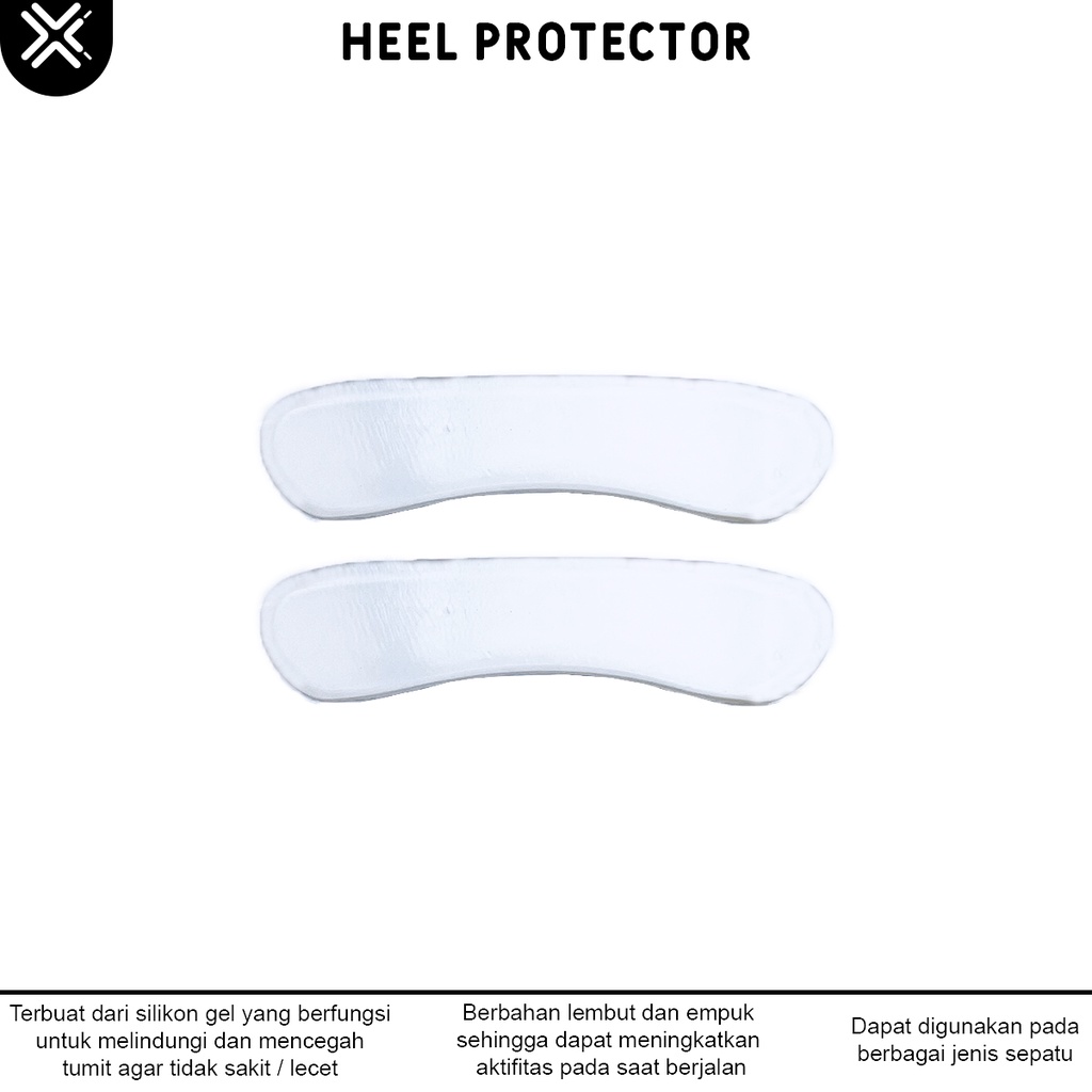 Pelindung Tumit Kaki Silikon Gel Sepatu / Heel Protector