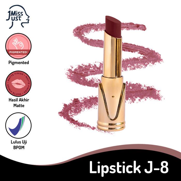 Just Miss Lipstik Matte 3.5gr Lipstick Pigmented JUS-7005P-J-8