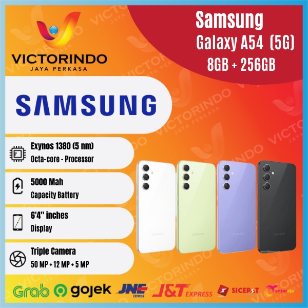 Samsung Galaxy A54 5G Smartphone ( 8GB + 256GB ) Garansi Resmi