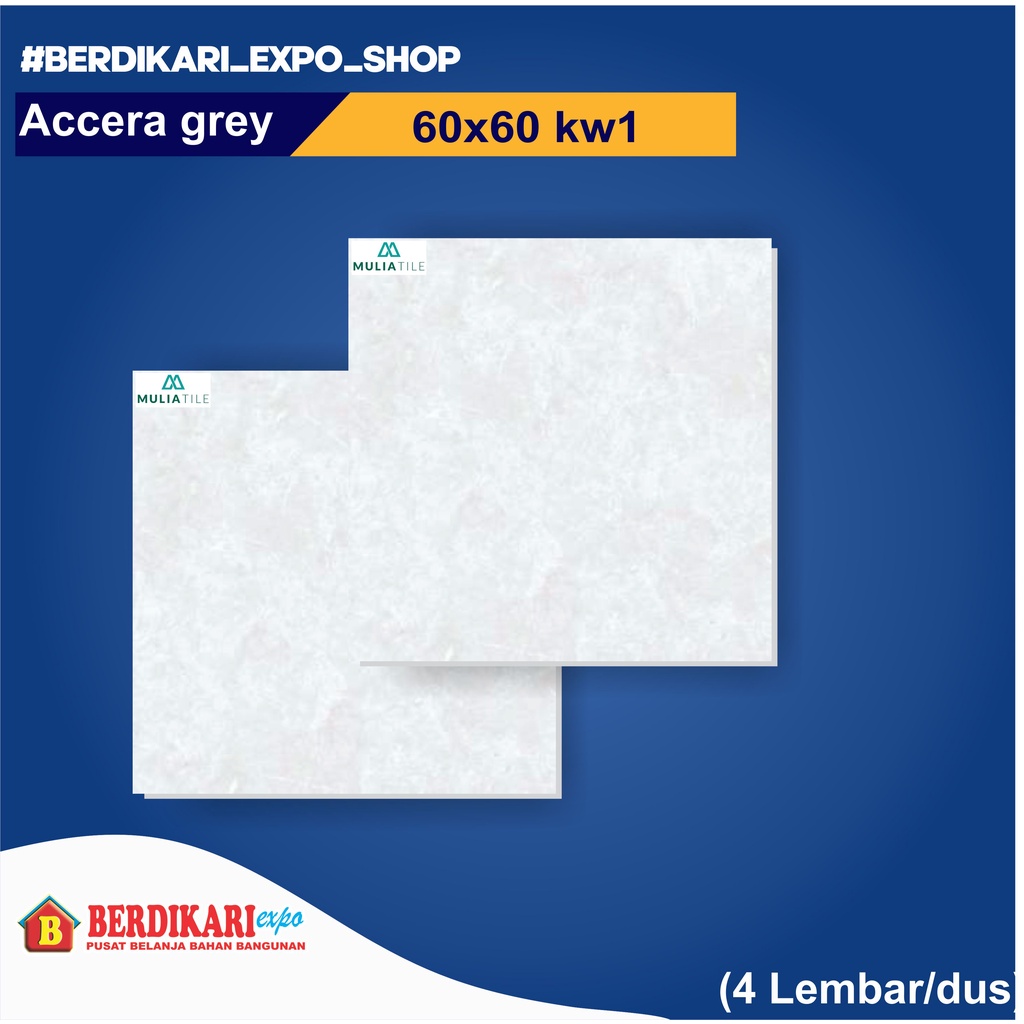 ACCERA GREY  KERAMIK MULIA UK 60X60