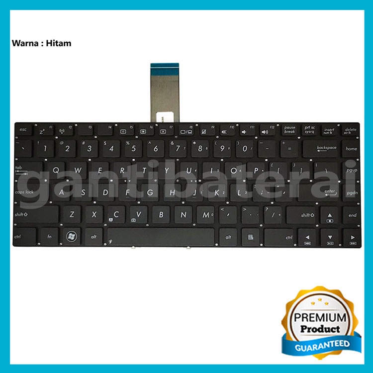 Keyboard Laptop Asus N46 N46V N46VJ N46VM N46VZ N46VB N46JV