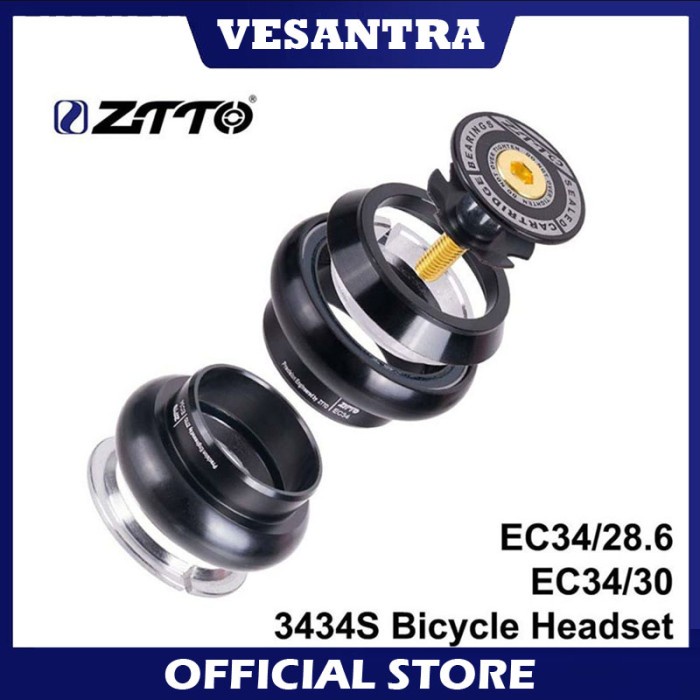Sepeda Ztto Headset Sepeda Mtb 3434S Eksternal Bearing External 34Mm Oversize