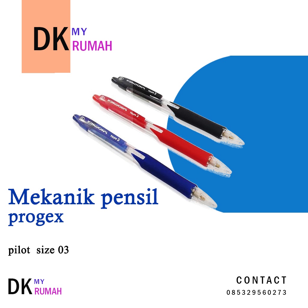 

pensil mekanik pilot 0.3 mm