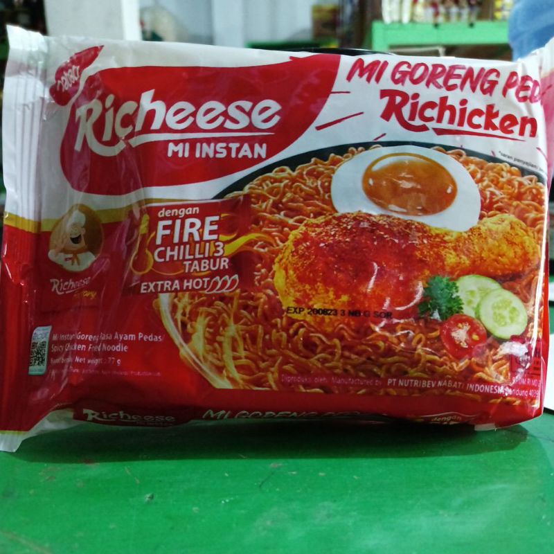 

Mie Richeese Keju Pedas