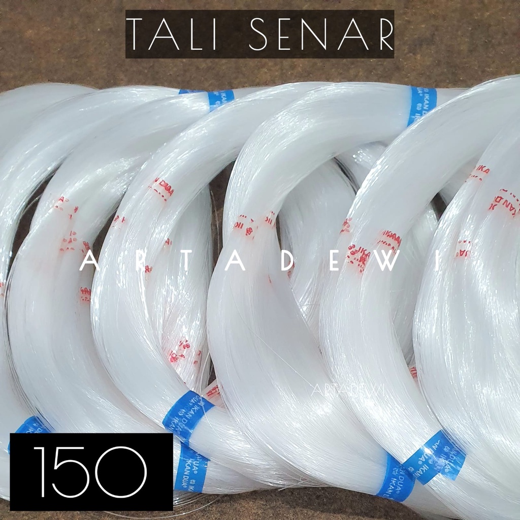 T1402 | 1 ikat Tali senar 15 / 150  tali kenur nylon panjang 10 meter