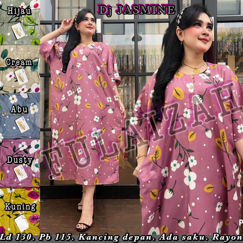 DASTER JUMBO BUSUI KANCING DEPAN KEKINIAN LD 135 CM PB 115 CM COCOK UNTUK HARIAN DIRUMAH RAYON