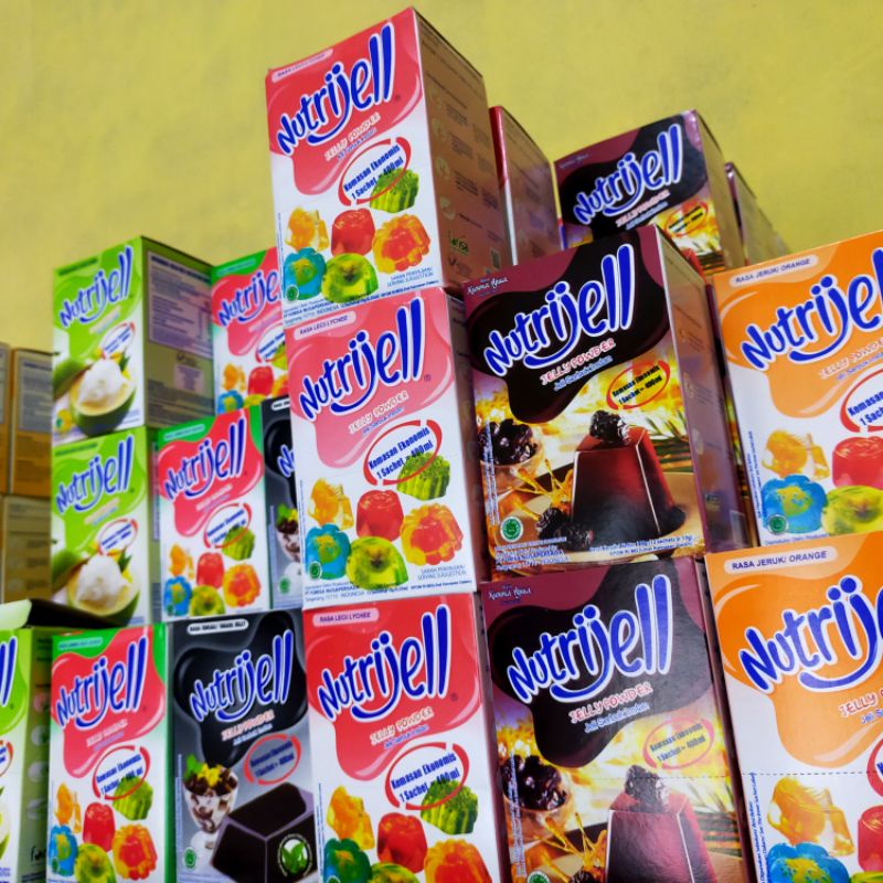 

Nutrijel Rasa 1 pack isi 12 sachet kemasan ekonomis