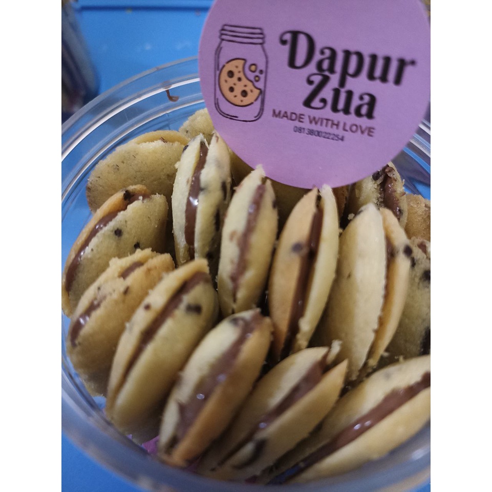 

DapurZua Kue Lidah Kucing with Nutella