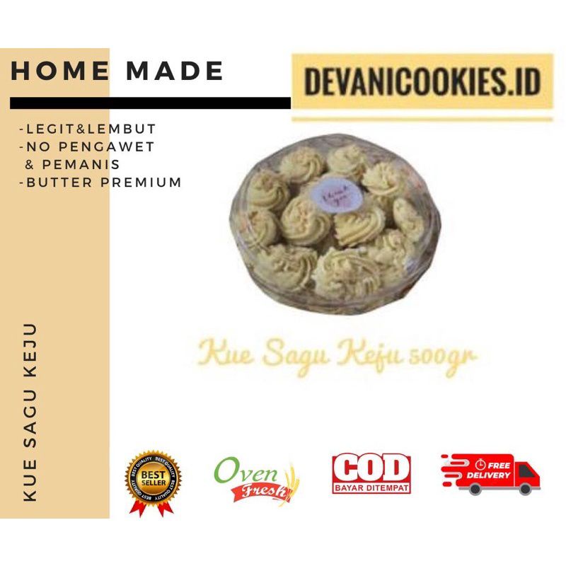 

KUE SAGU KEJU SUSU 1 TOPLES 500GRAM / KUE LEBARAN