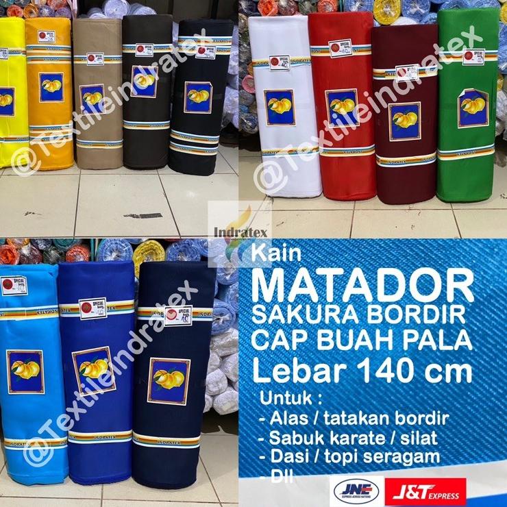 >XG34448< ( per 1 yard ) BAHAN KAIN ALAS TATAKAN BORDIR LOGO NAMA TIMBUL SABUK KARATE GOODIE BAG MAT