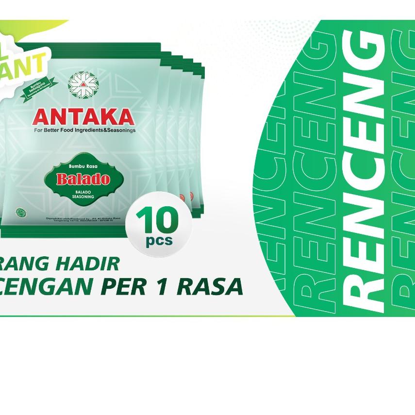 

℗ PAKET ANTAKA HIJAU 1 RENCENG ALL VARIAN ☇