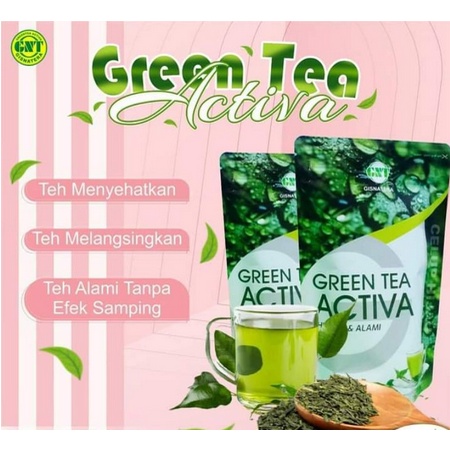 Teh Green tea activa / teh hijau diet /teh diet /teh hijau 60 gr