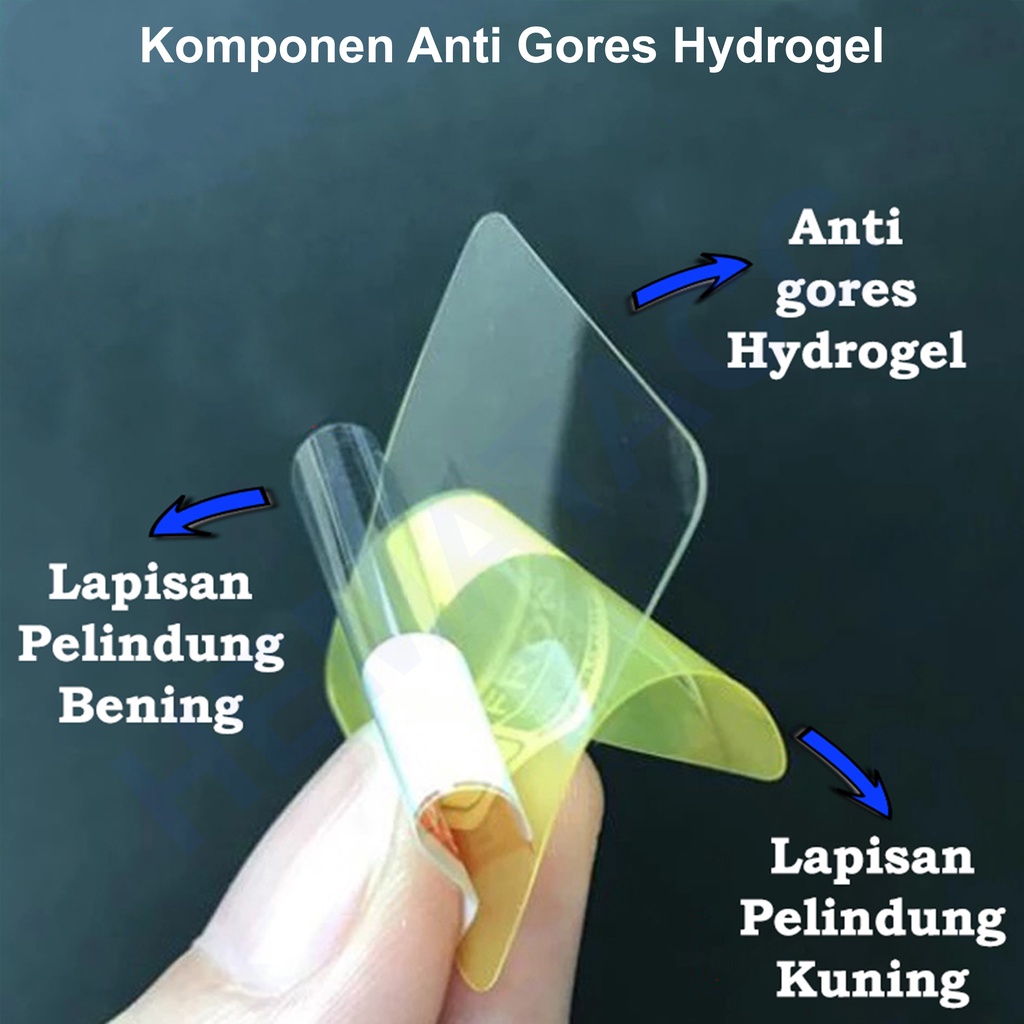 Anti Gores Smartwatch iWatch Amazfit Aukey Vyatta Redmi Watch 2 T500 T55 Y68 Hydrogel Hematacc